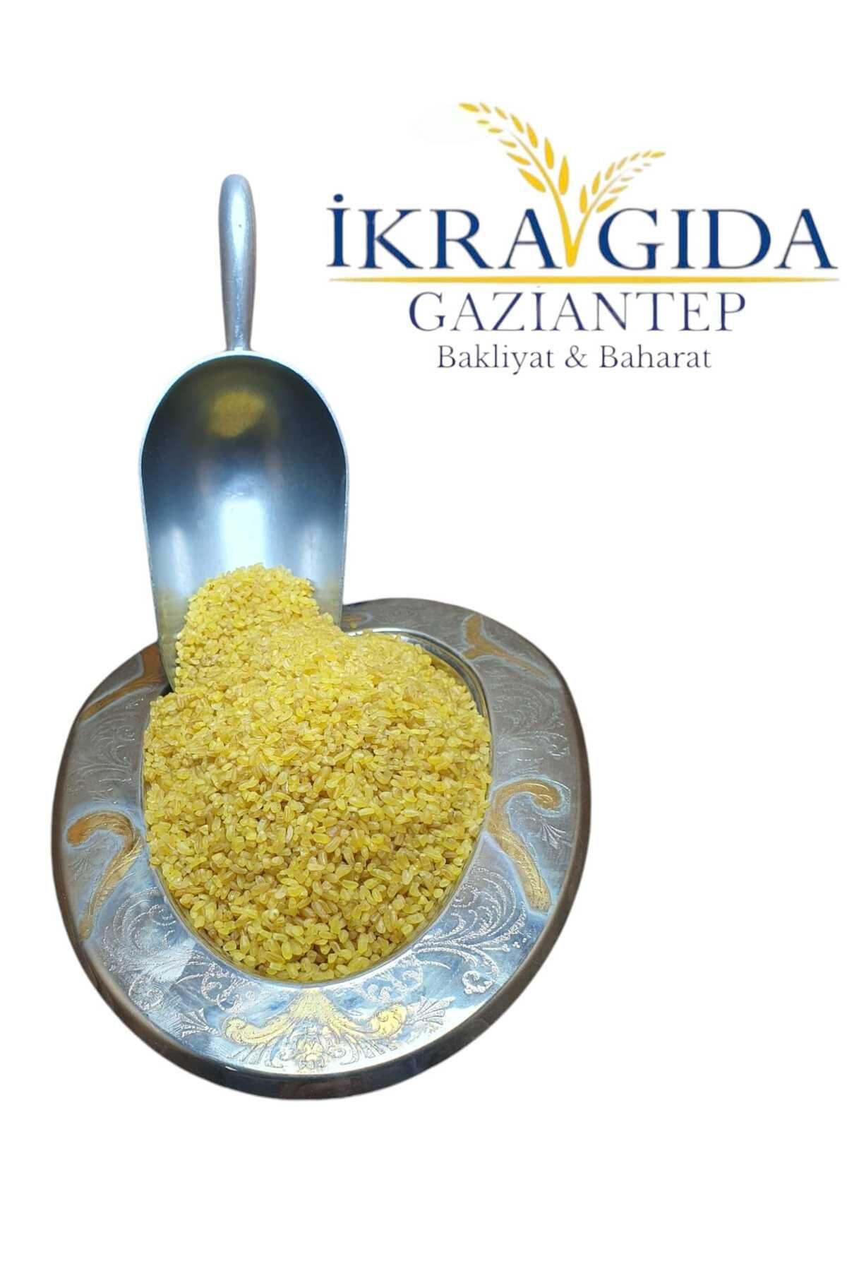 İKRA GIDA GAZİANTEP Antep Pilavlık Sarı Bulgur (3000 gr.)