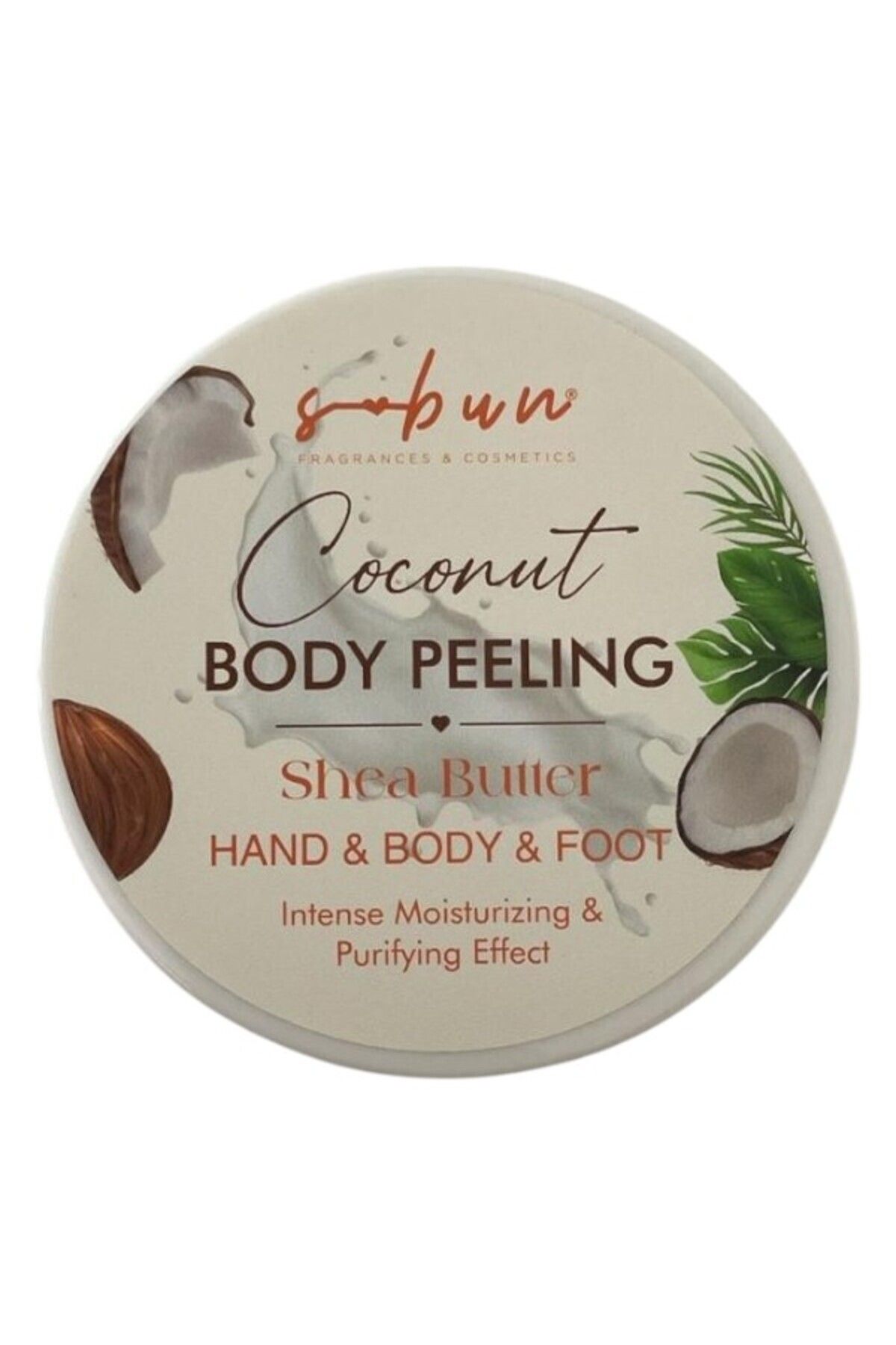 S-Bun Ayvalık Hindistan Cevizi Özlü Peeling 150 Ml -el, Vücut, Ayak-derinlemesine Temizlik Ve Nem Dengesi