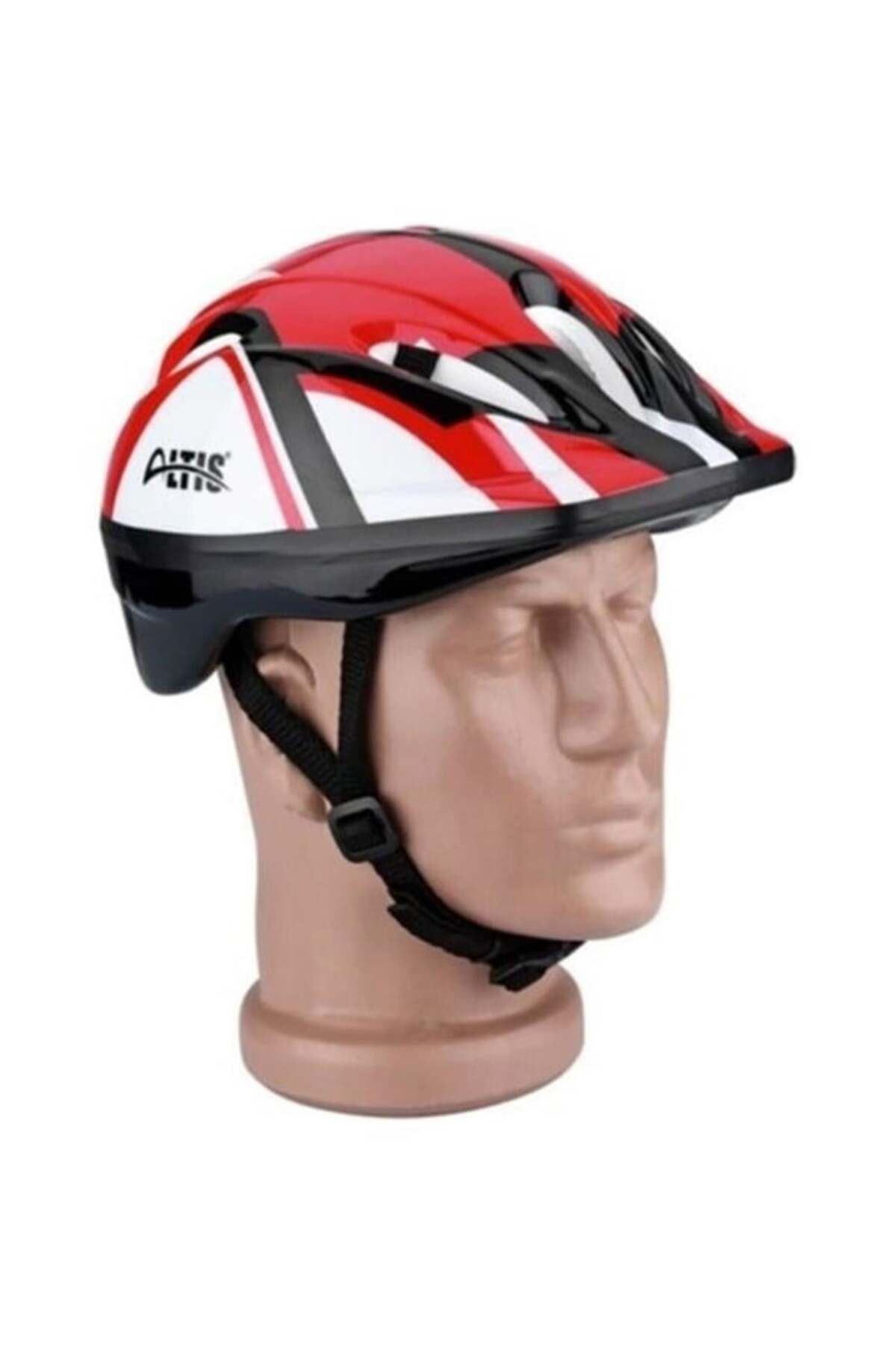 ALTIS Ks20 Kask Ayarlanabilir L Beden 56-60cm Kırmızı Beyaz