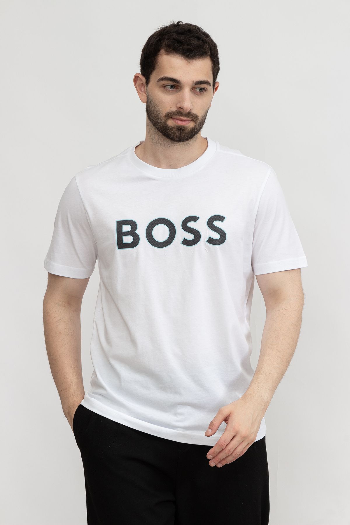 BOSS-Tee Men's Crew Neck T-Shirt 50488793 1