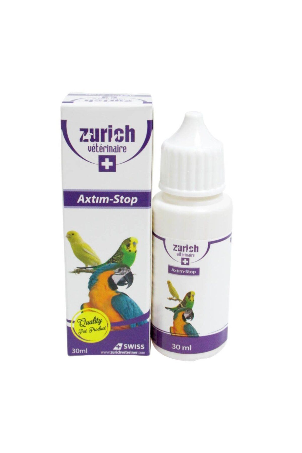 zurich veterinaire Axtimstop Kuş Vitamini 30ml