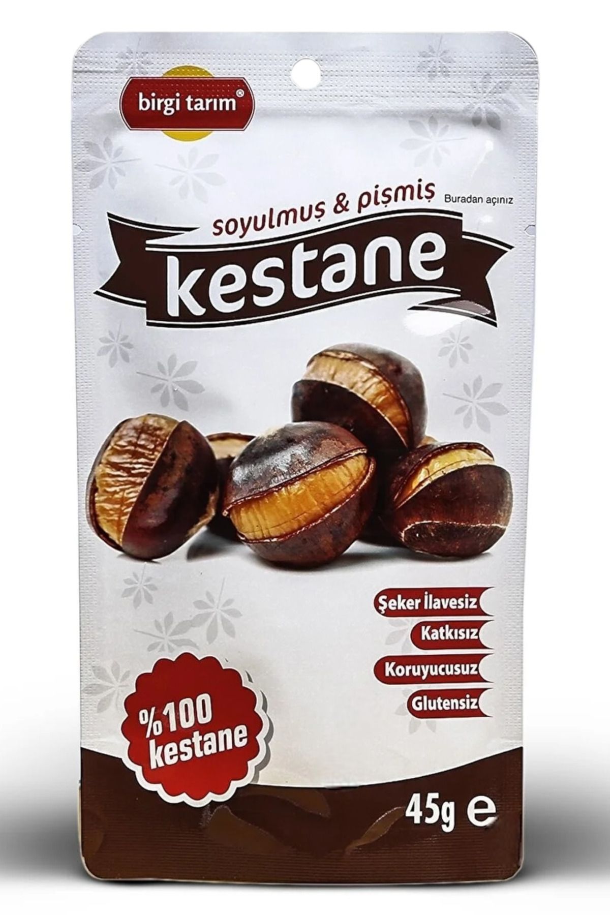 birgi tarım-Peeled Baked Chestnut 45g 2