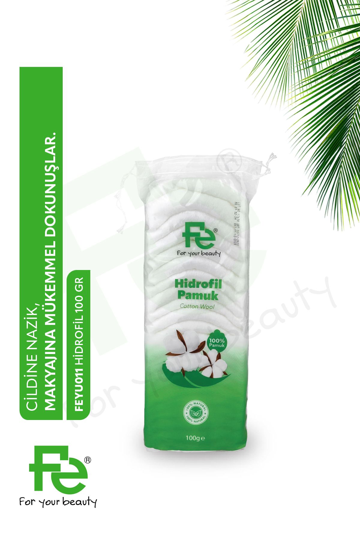 Fe Hidrofil Pamuk 100 gr