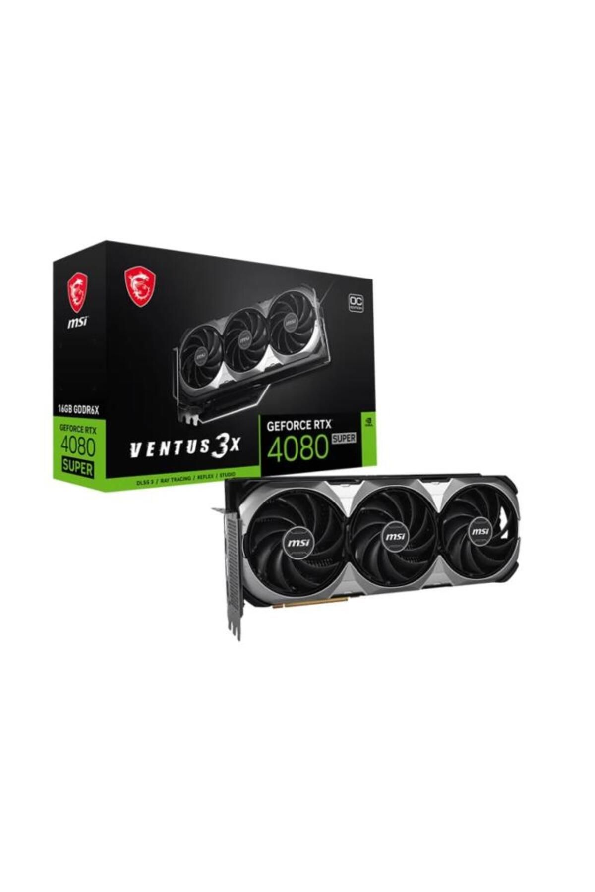 MSI Nvidia Geforce Rtx4080 Super Ventus 3x Oc 16gb 256bit Gddr6x Ekran Kartı