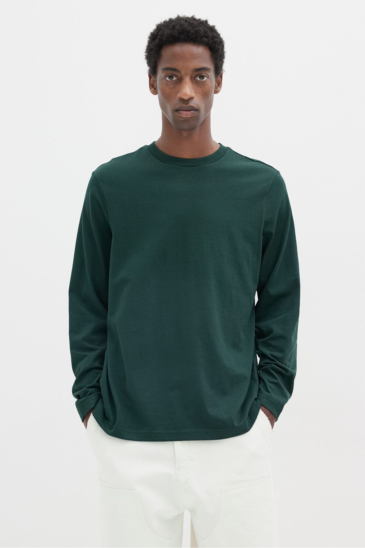 تی شرت سبز مردانه کوزه های مناسب ® اورجینال H M H&M