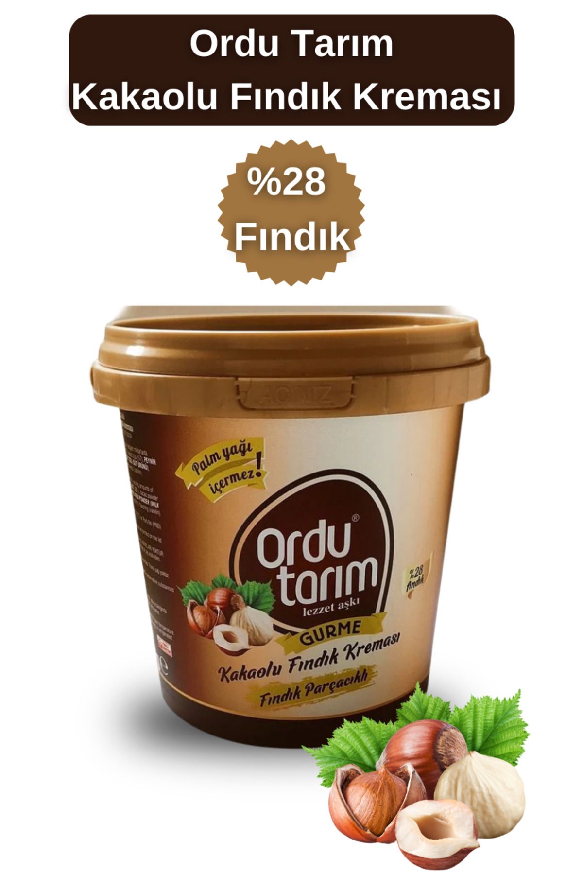 ORDU TARIM Ordu Tarım Kakaolu Fındık Kreması 800 gr