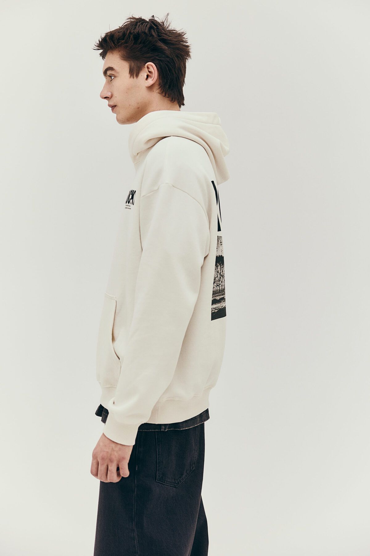 سویشرت نود مردانه بالا اورجینال H M H&M
