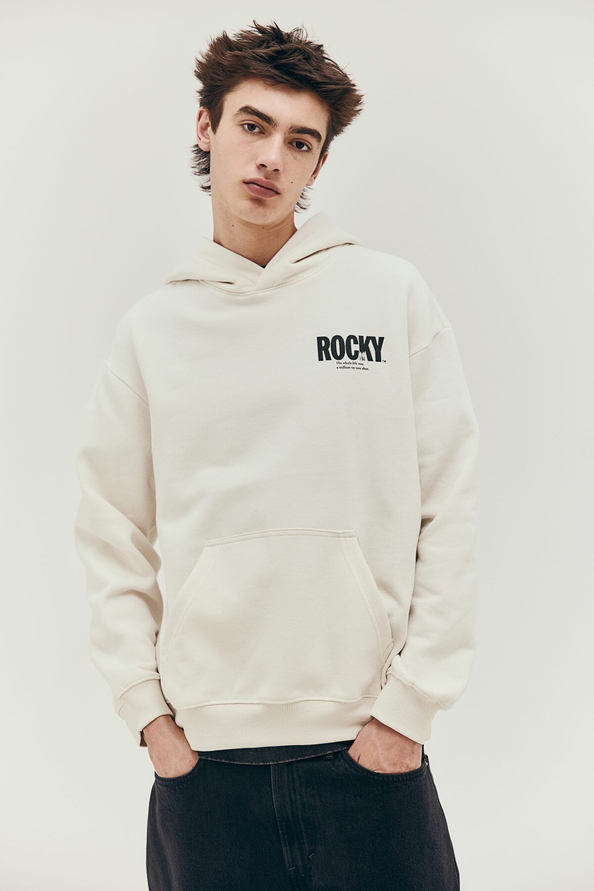 سویشرت نود مردانه بالا اورجینال H M H&M