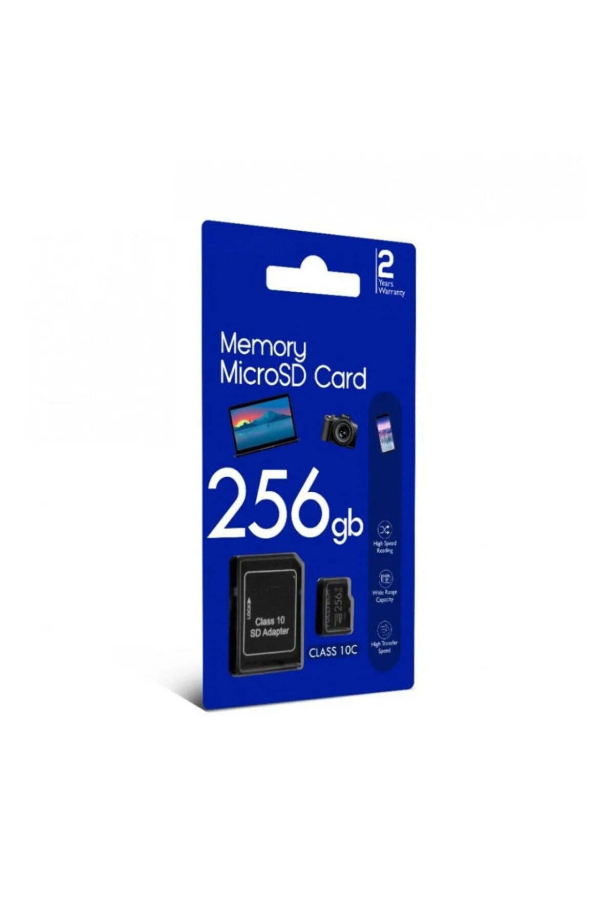 XINMENG 256gb Micro Sd 130 Mb/sn Siyah Hafıza Kartı Telefon Kamera Tablet