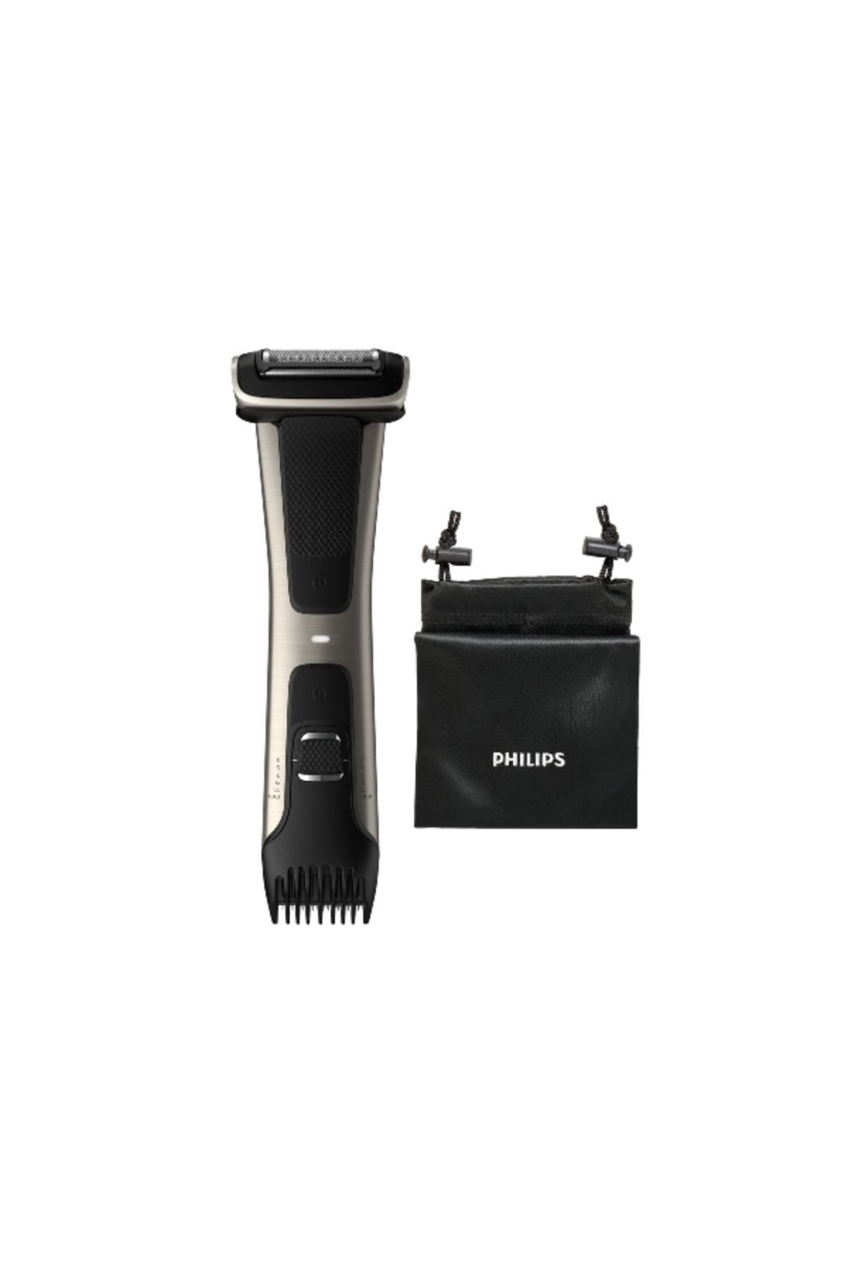 Philips-7000 Bodygroom باللونين الأسود والفضي 6