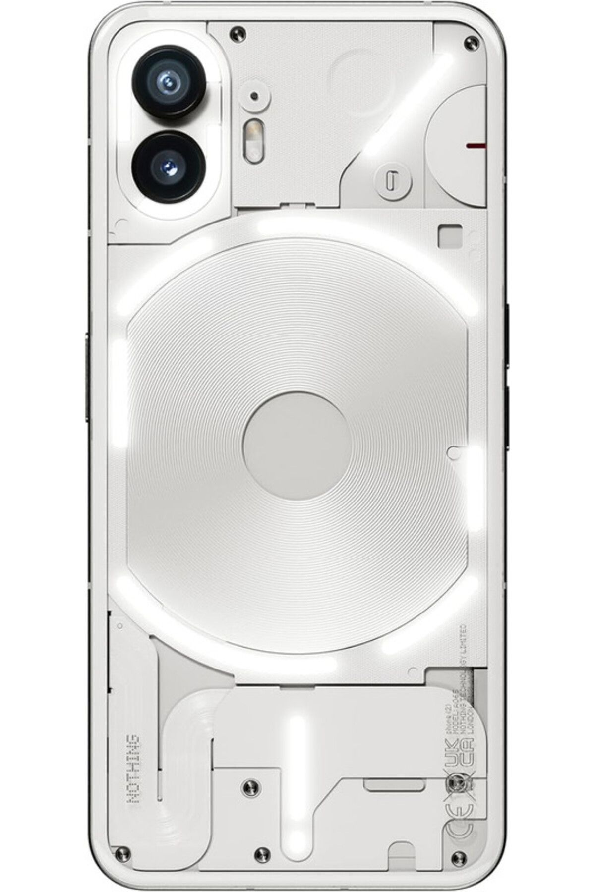 NOTHING-Phone 2 5G Dual SIM White 12GB RAM 256GB - Middle East Version 5