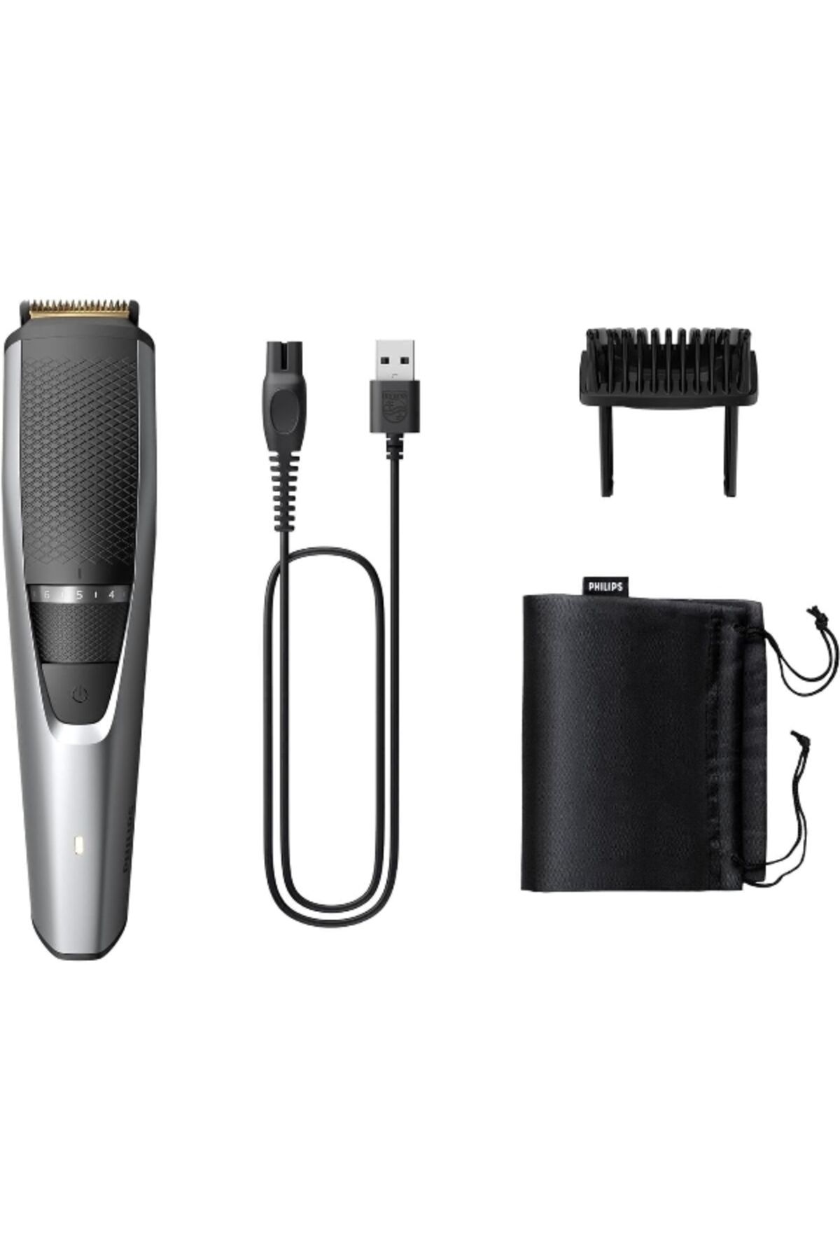 Philips-3000 Series Trimmer with Hair Lift and Trim Comb BT3232/15 1