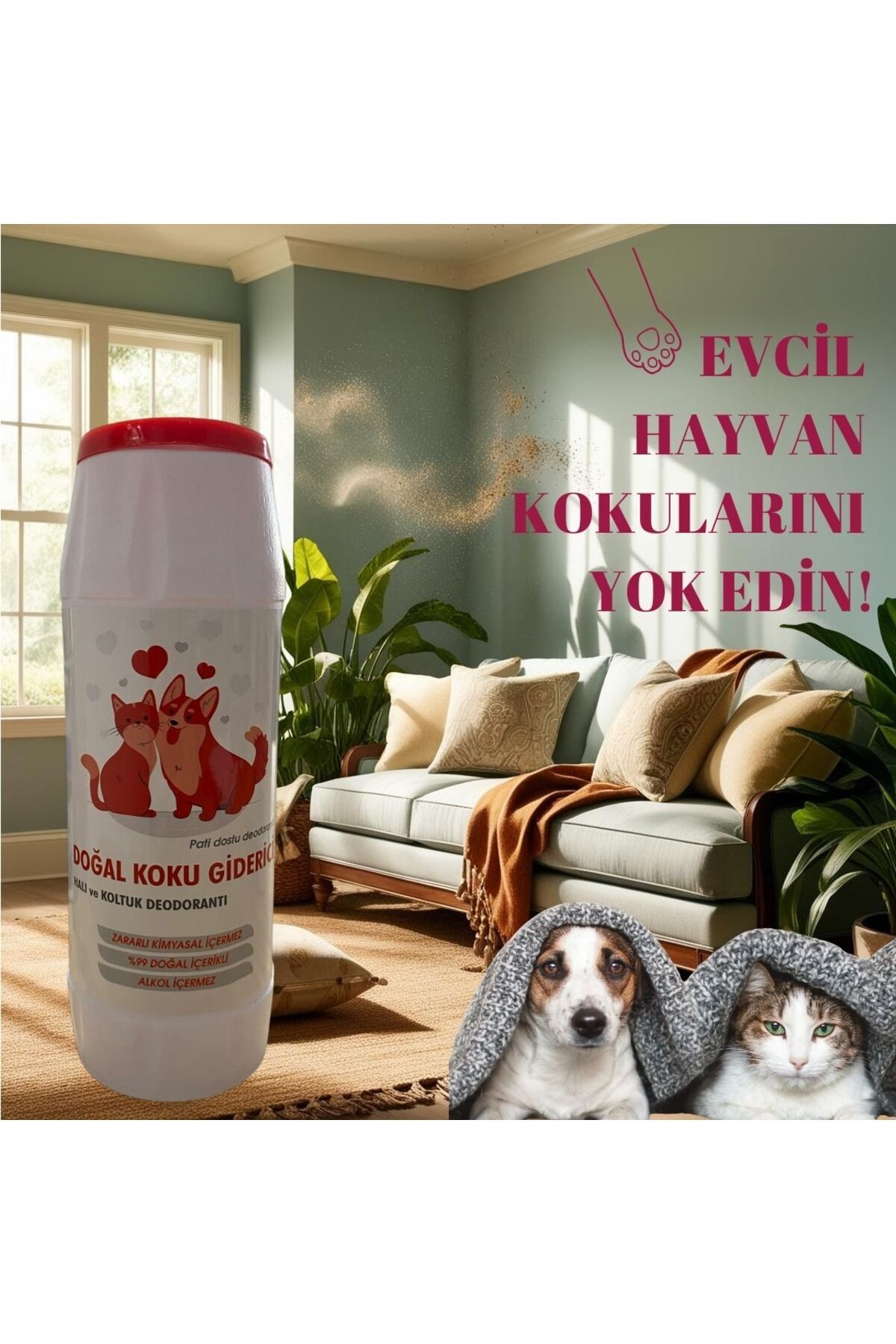 HALI VE KOLTUK DEODORANTI 600 gr