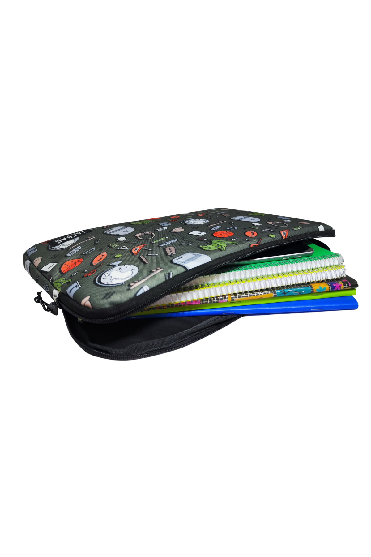 Jacbag-BRIEFCASE AND NOTEBOOK CASE ZIPPERED 2
