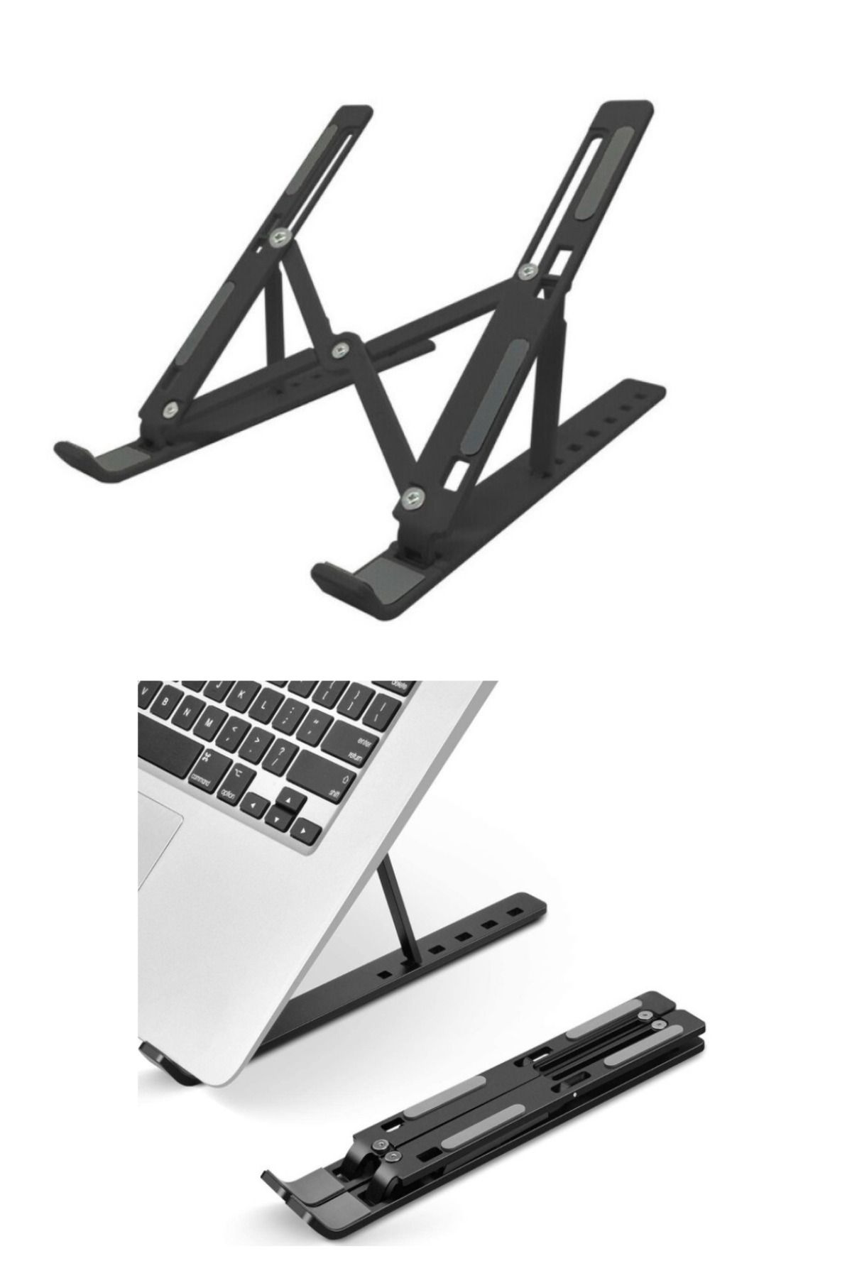 Saltos Ayarlanabilir Laptop Notebook Standı 7 Kademeli Dizüstü Bilgisayar Tablet Standı 7 Yükseklik Ayarlı