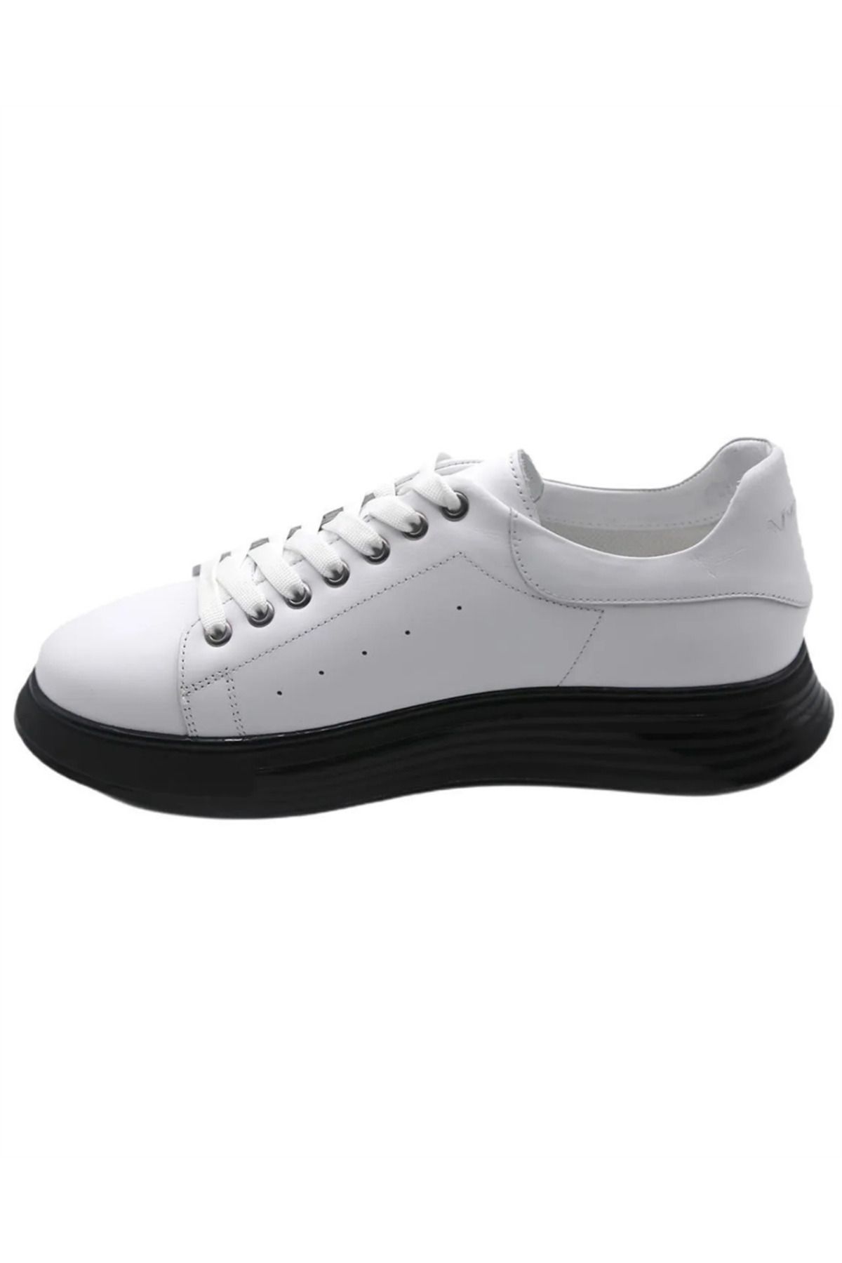 Voyager-6677 Pantofi sport casual din piele Nata alb pentru bărbați Mr 2