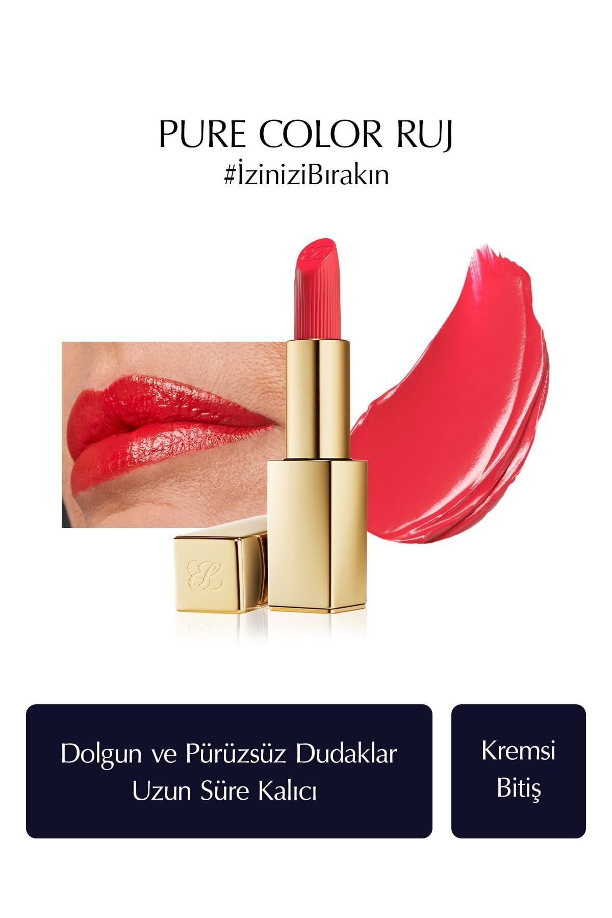 Estee Lauder Yeni ve Eşsiz Formülü İle Uzun Süre Kalıcı Kremsi Ruj 3.5gr-330 Impassioned