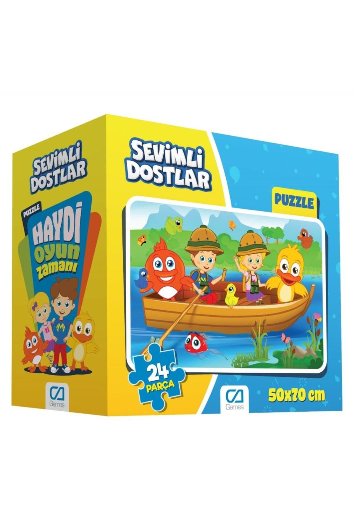 gcaksesuar Nessiworld Games Sevimli Dostalar Puzzle 24 Parça