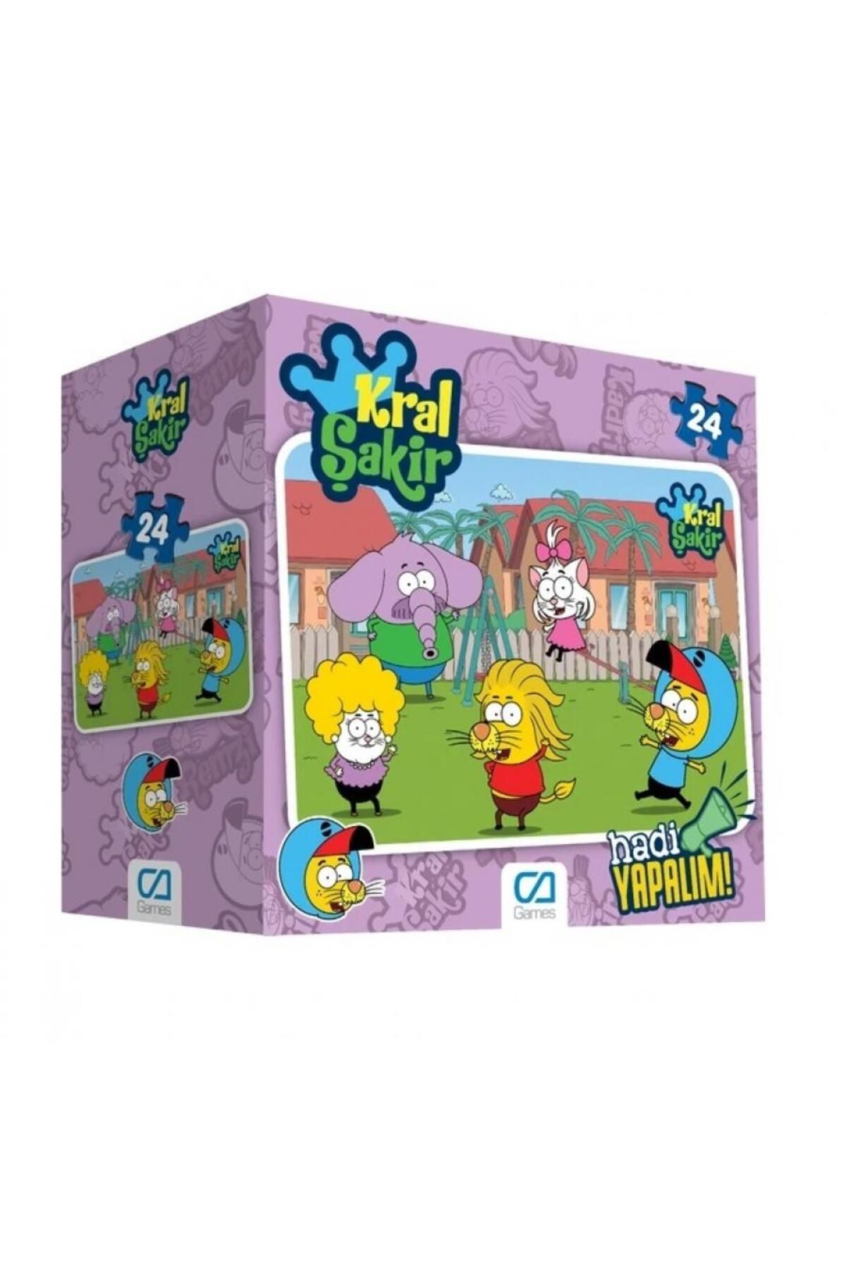 gcaksesuar Nessiworld Games Kral Şakir Puzzle 24 Parça