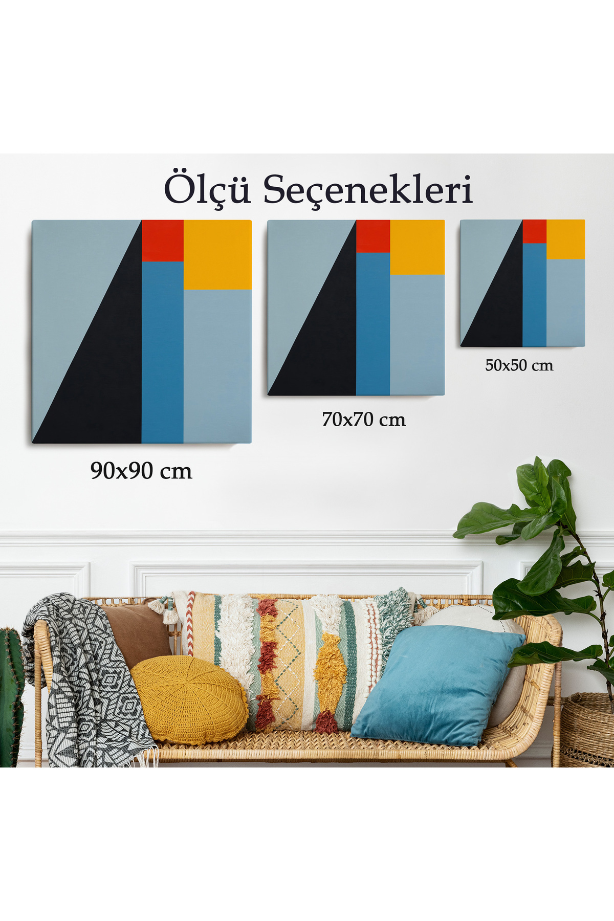 L on Wuidar - Soyut Kanvas Tablo görsel 3