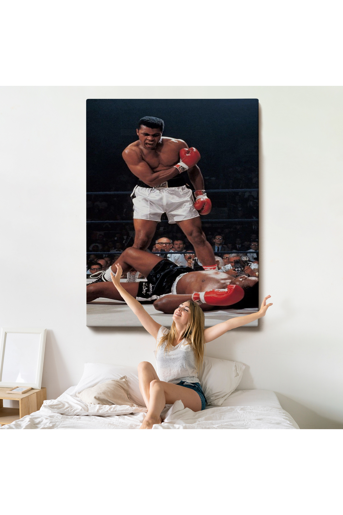 Muhammet Ali Nakavt Kanvas Tablosu görsel 5