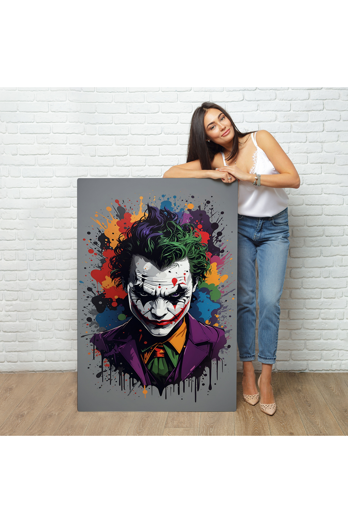 Joker Kanvas Tablosu görsel 2