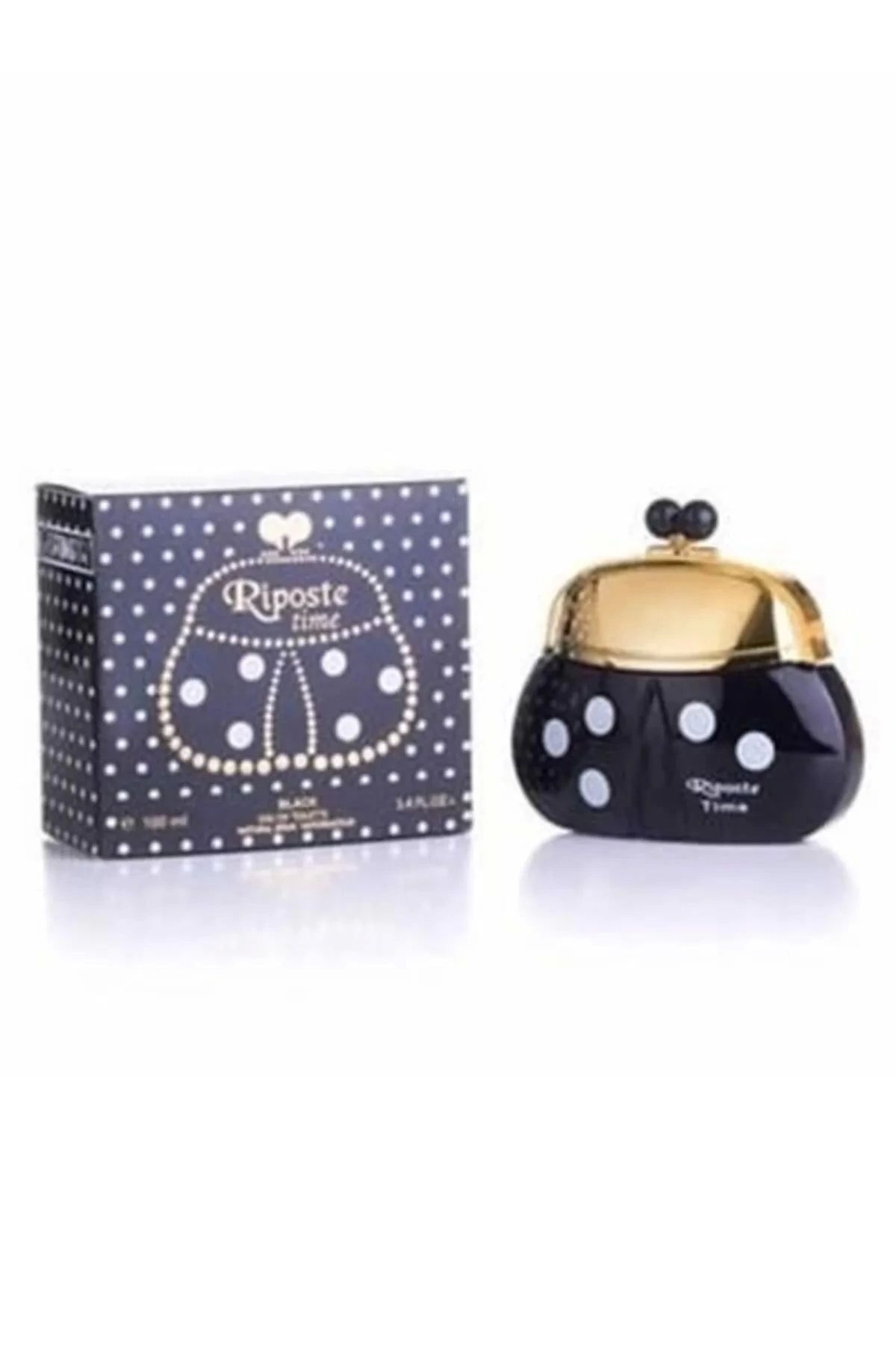 belle vista Riposte 24 Saat Etkili Kadın Parfüm - Time Black - For Women 100 Ml