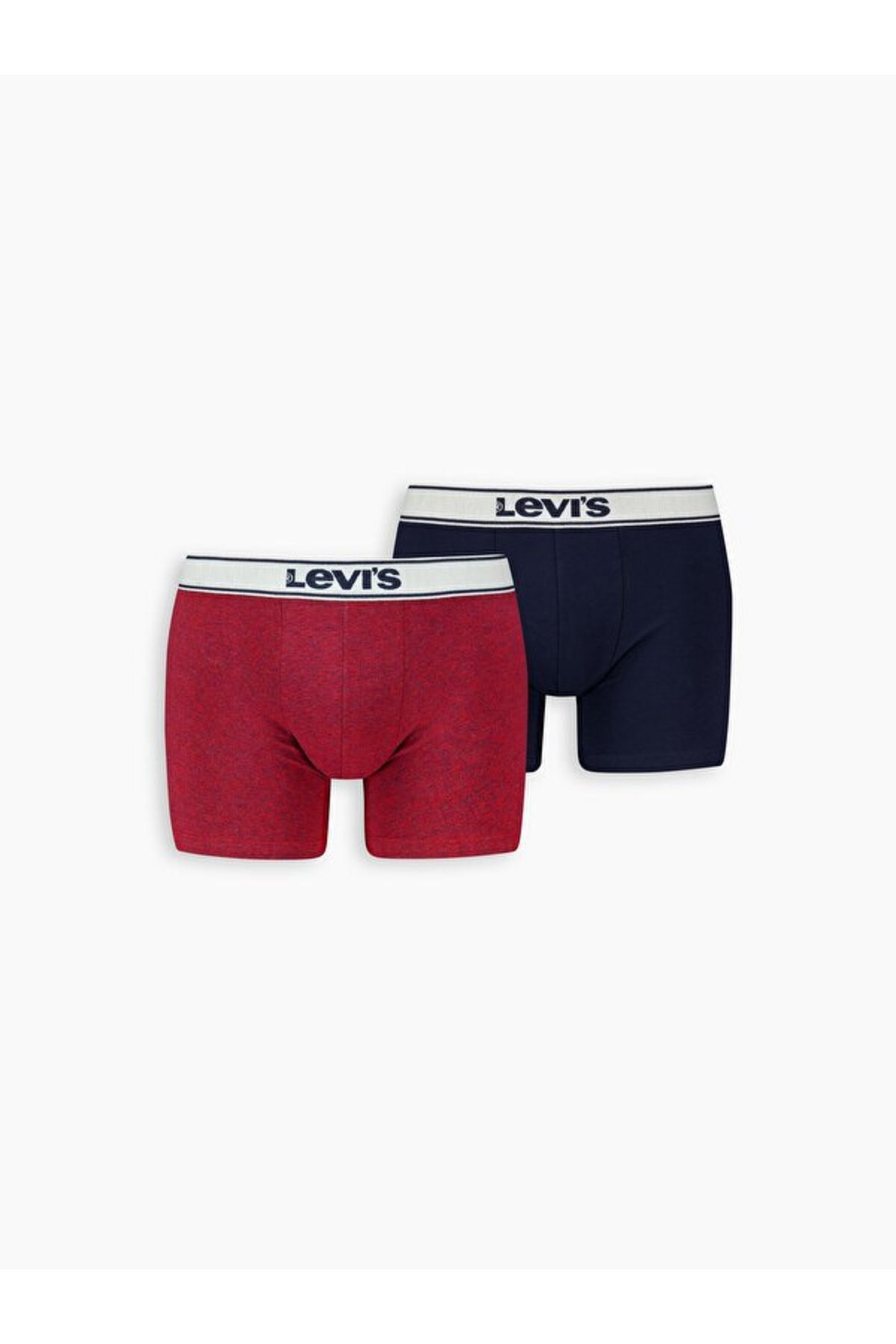شورت باکسر نخی ارگانیک Vintage Heather ® - بسته ۲ عددی لیوایز جوراب Levi's