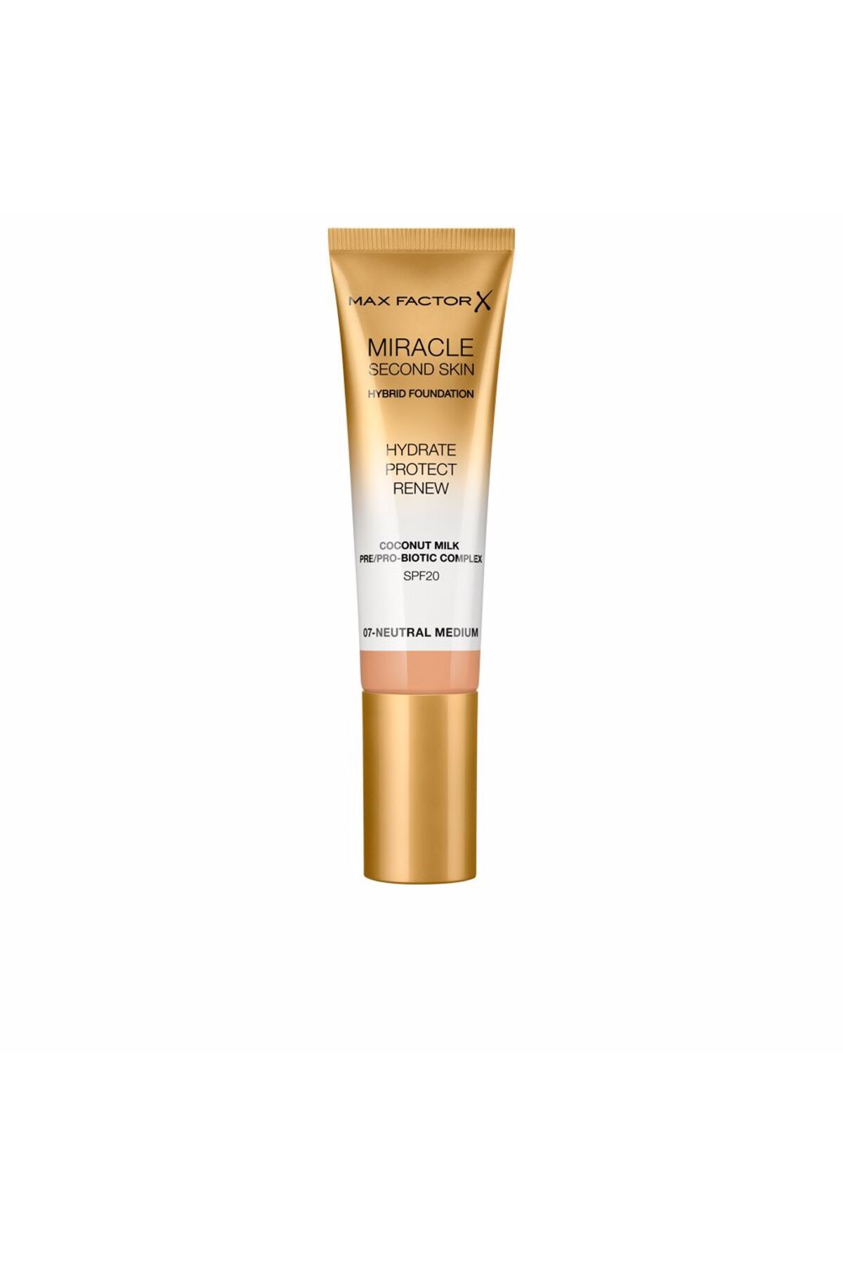 Max Factor-Miracle Touch Second Skin Gefunden.spf20 #7-neutral Mittel 30 m 1