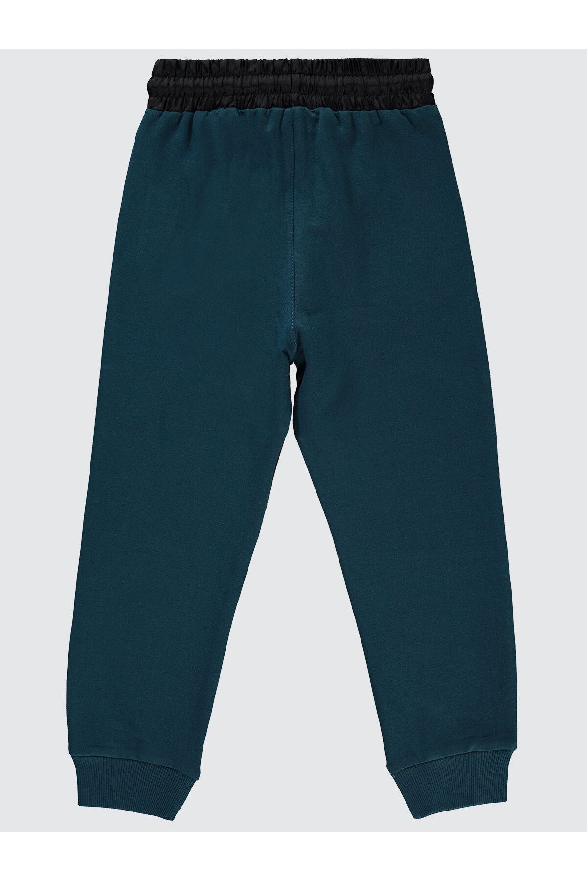 Civil Boys-6-9 Years Old Boy's Sweatpants - Dark Petrol 2