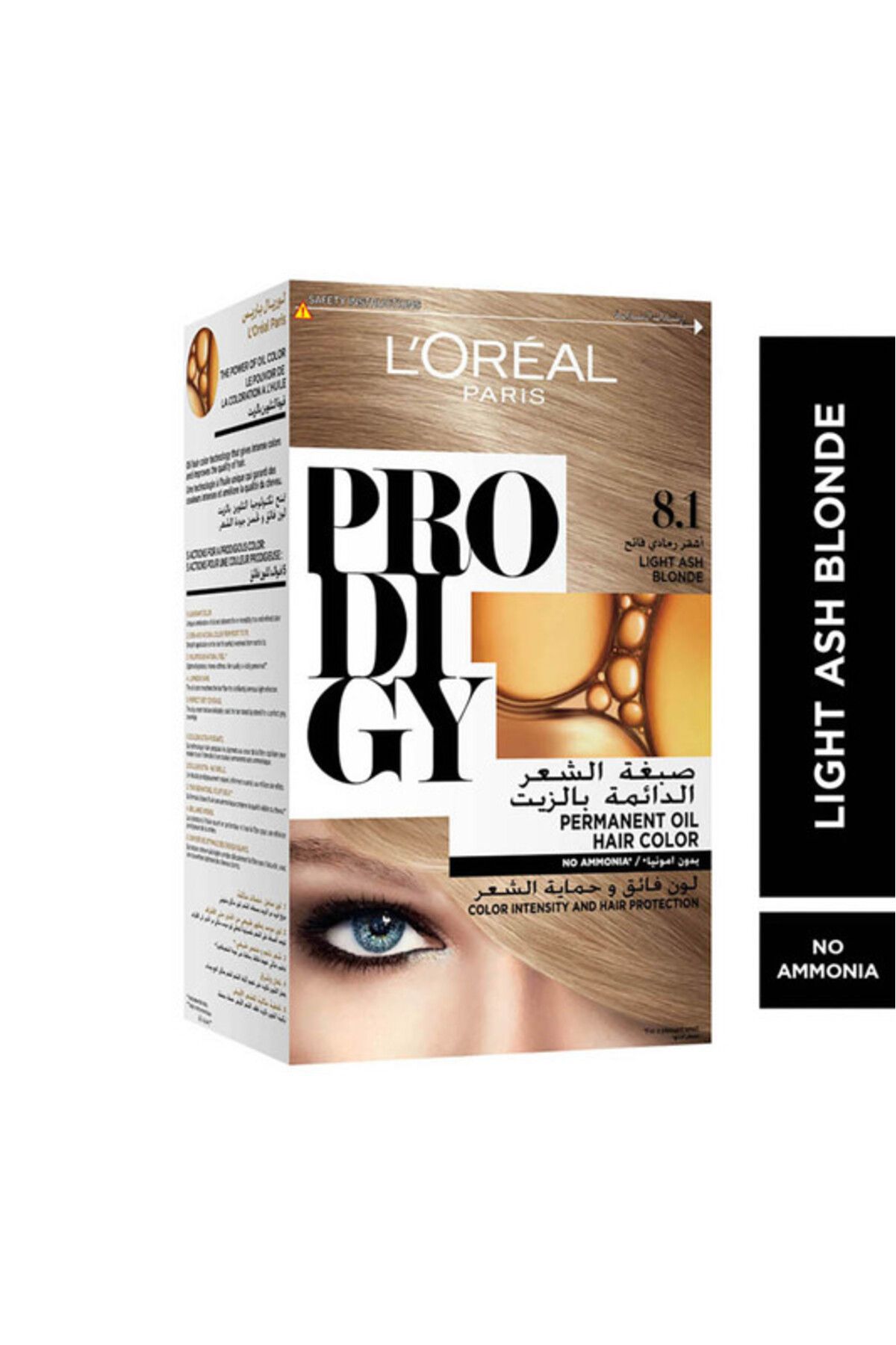 L'Oreal Paris-Prodigy, 8.1 Light Ash Blonde 2
