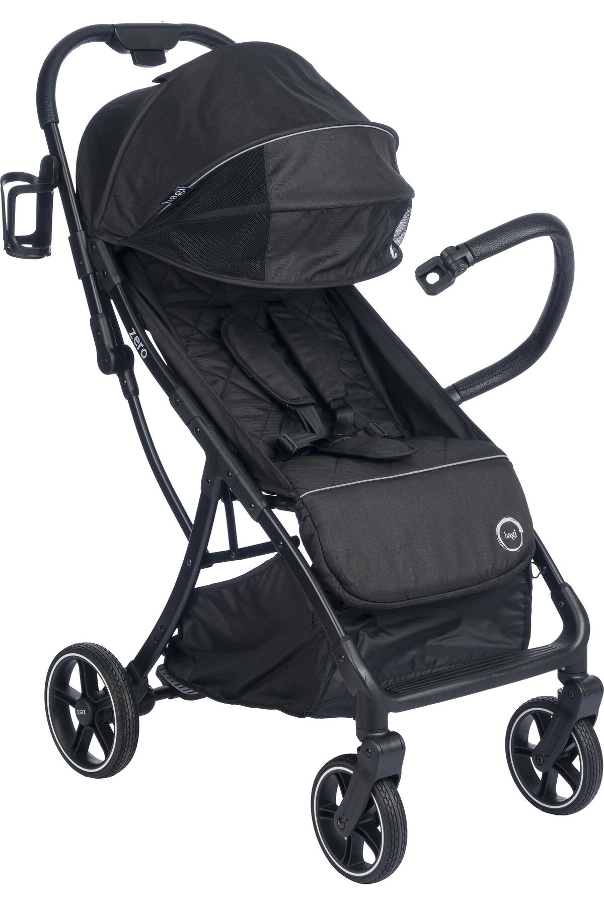 Bagi Zero Autofold Bebek Arabası Black fotoğrafı 6 (önizleme)
