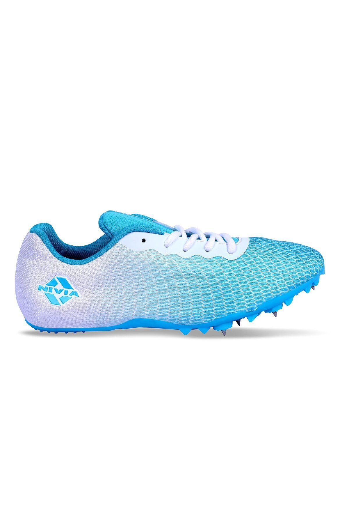 Nivia-Strider 2.0 Running Spike Shoes | Blue | 7 Uk/8 Us/41 Eu | Track & Field | Lightweight 3