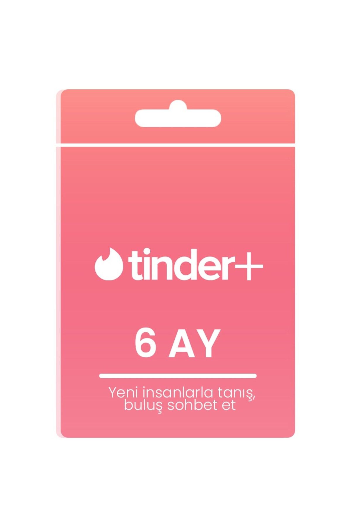 Tinder Plus 6 Aylık Abonelik Kodu