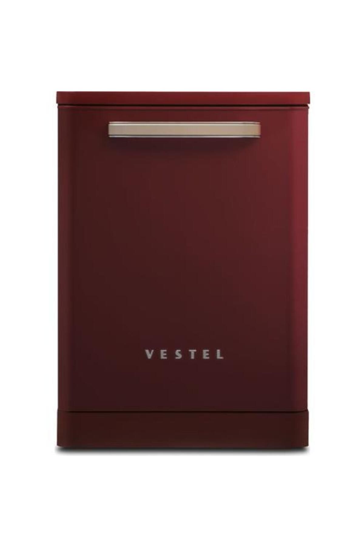 Vestel Bm 5001 Retro Bordo 5 Programlı Bulaşık Makinası