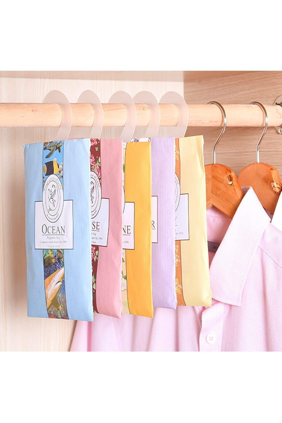 Arabest-Natural Scented Sachets Bags,Wardrobe Fresheners for Drawers,Closets(Six Kinds,12 Pcs) 6
