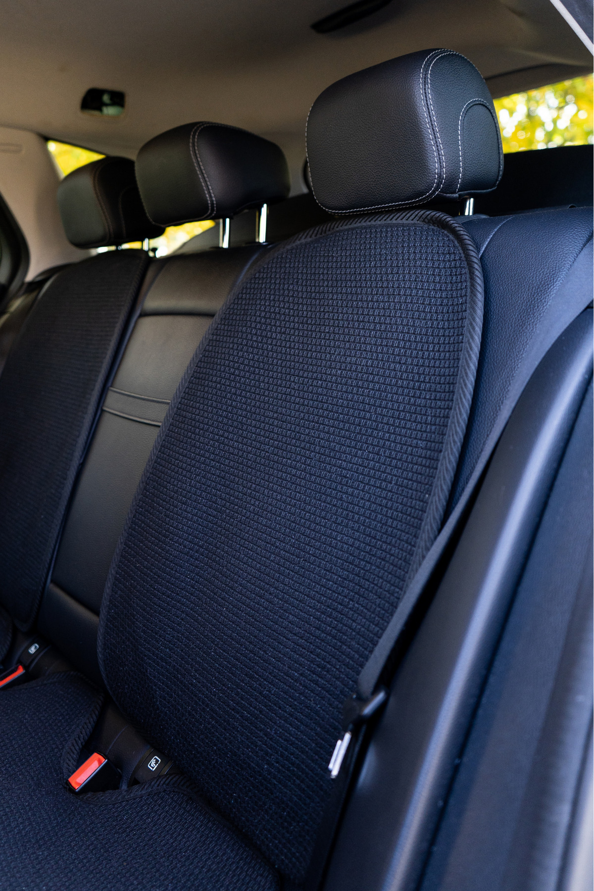 TREND Meka Part Oto Koltuk Koruyucu Kılıf 2 Parça SADECE Arka Koltuk Sırt Universal Siyah fotoğrafı 2 (önizleme)