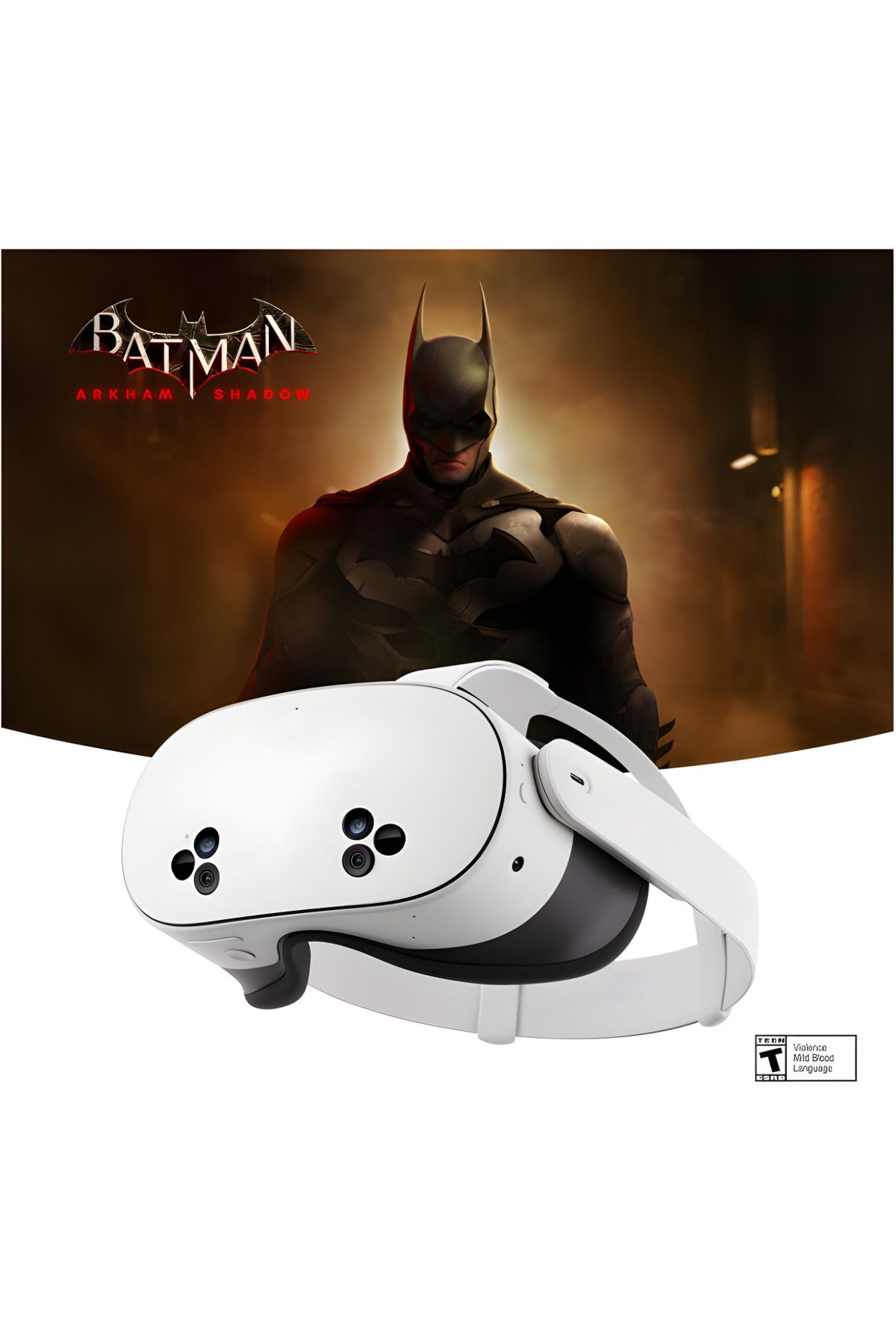 META QEST 3S 128GB  BATMAN ARKHAM SHADOW OYUNU DAHİLDİR