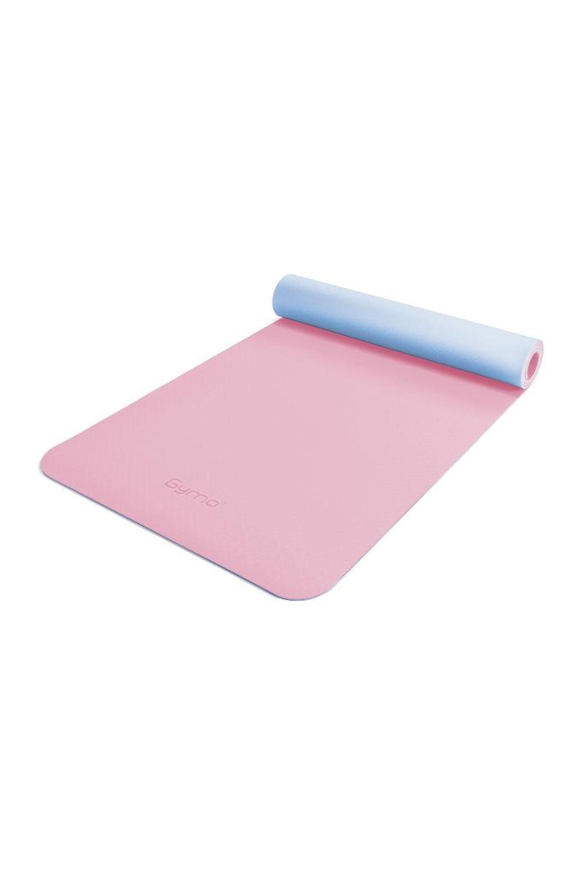 Gymo Ekolojik 6mm Tpe Yoga Matı Pilates Minderi Pembe