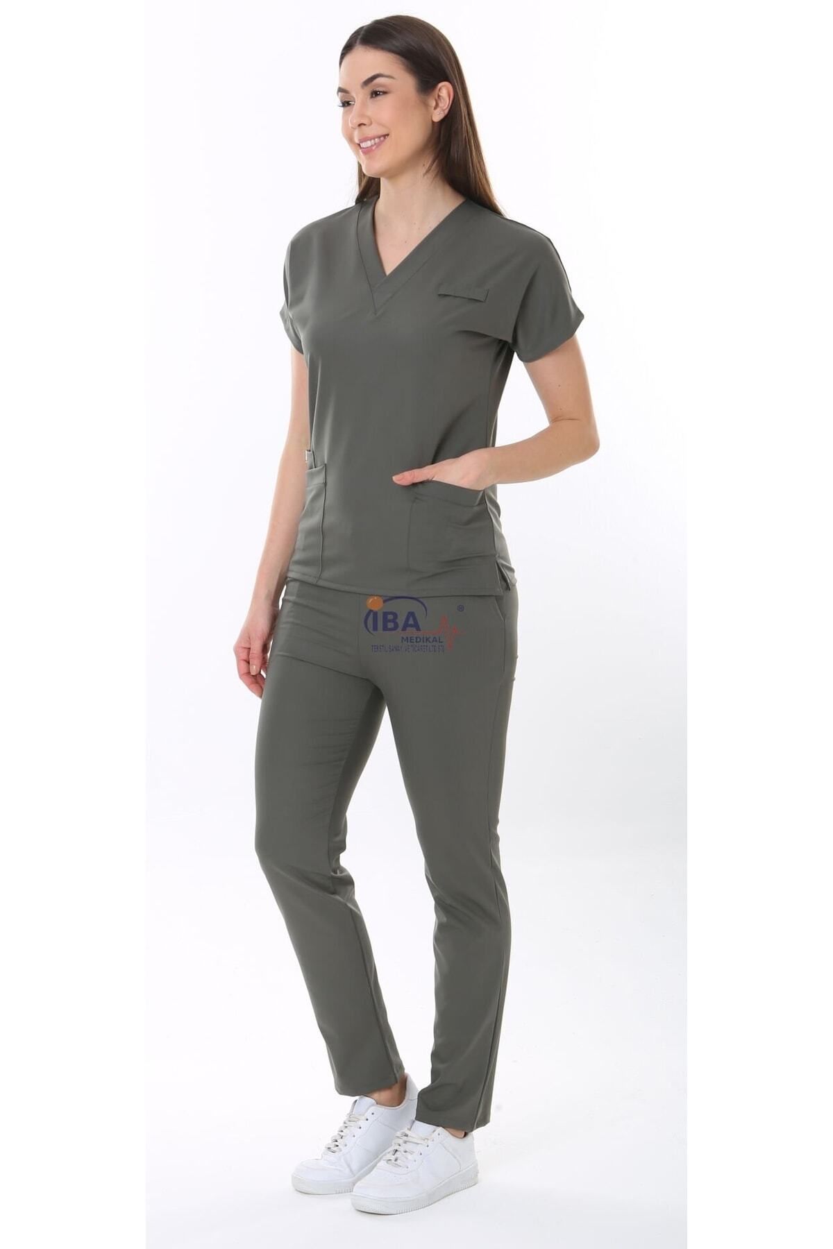 İBA MEDİKAL-I-Platinum Unisex Viscose Lycra Doctor/Nurse Care Suit 1