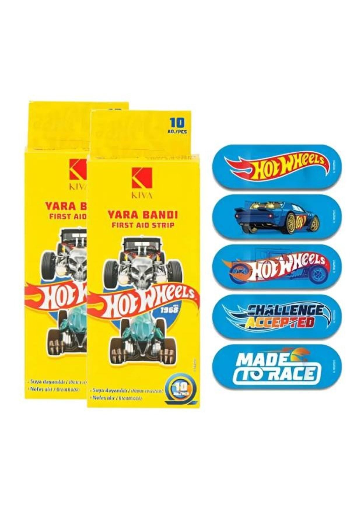 HOT WHEELS Hotwheels Yara Bandı 10'lu (2 Adet)