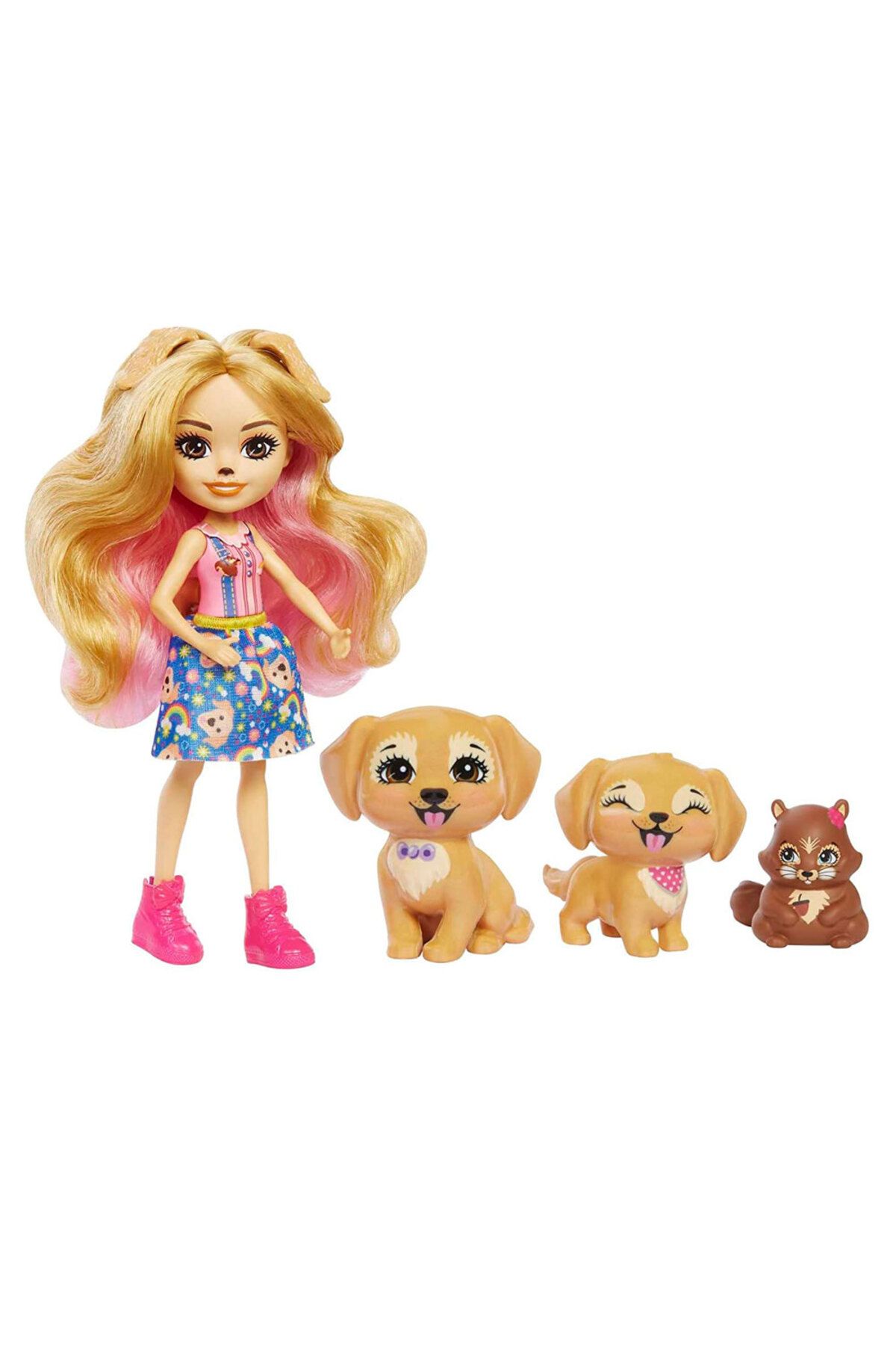 NECO TOYS Enchan timals Aile Serileri HHB85 - Gerika Golden Retriever Ailesi