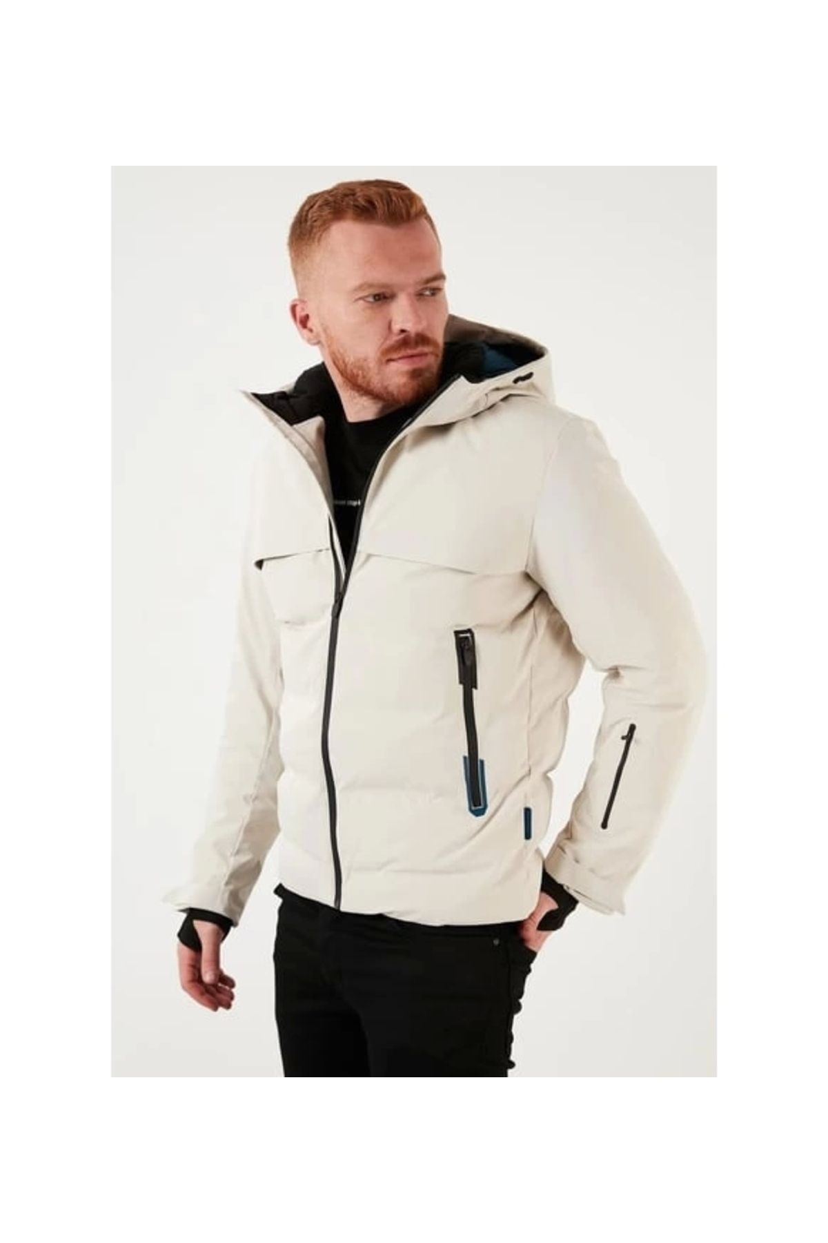 Jack & Jones-Jack&Jones 12225287   Beige Men's Coat 1