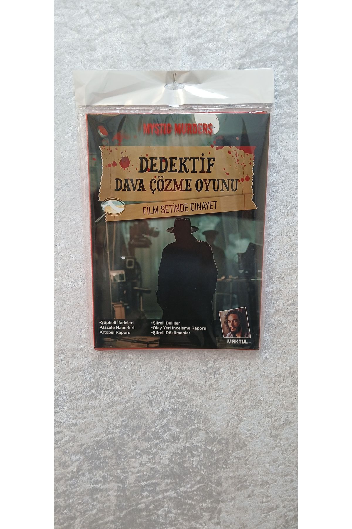 tutu tasarım-Detective Card Game Movie Set 1