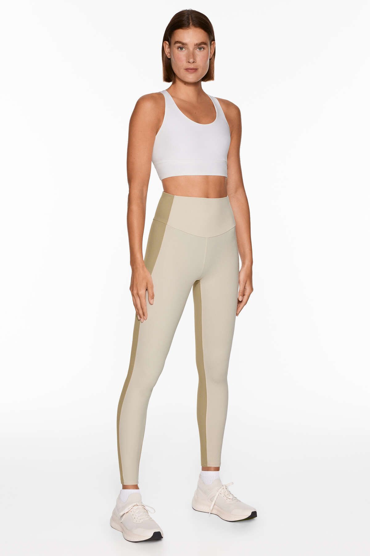 Oysho-Block comfortlux high rise ankle-length leggings 2