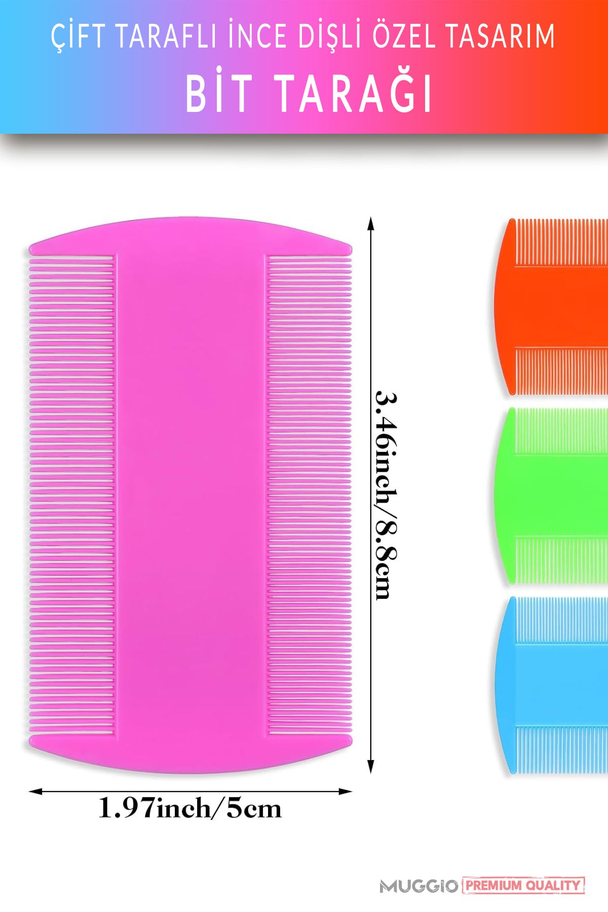 Muggio-Bit Comb Specially Designed Frequent Threaded Bit Comb 1 Piece 2