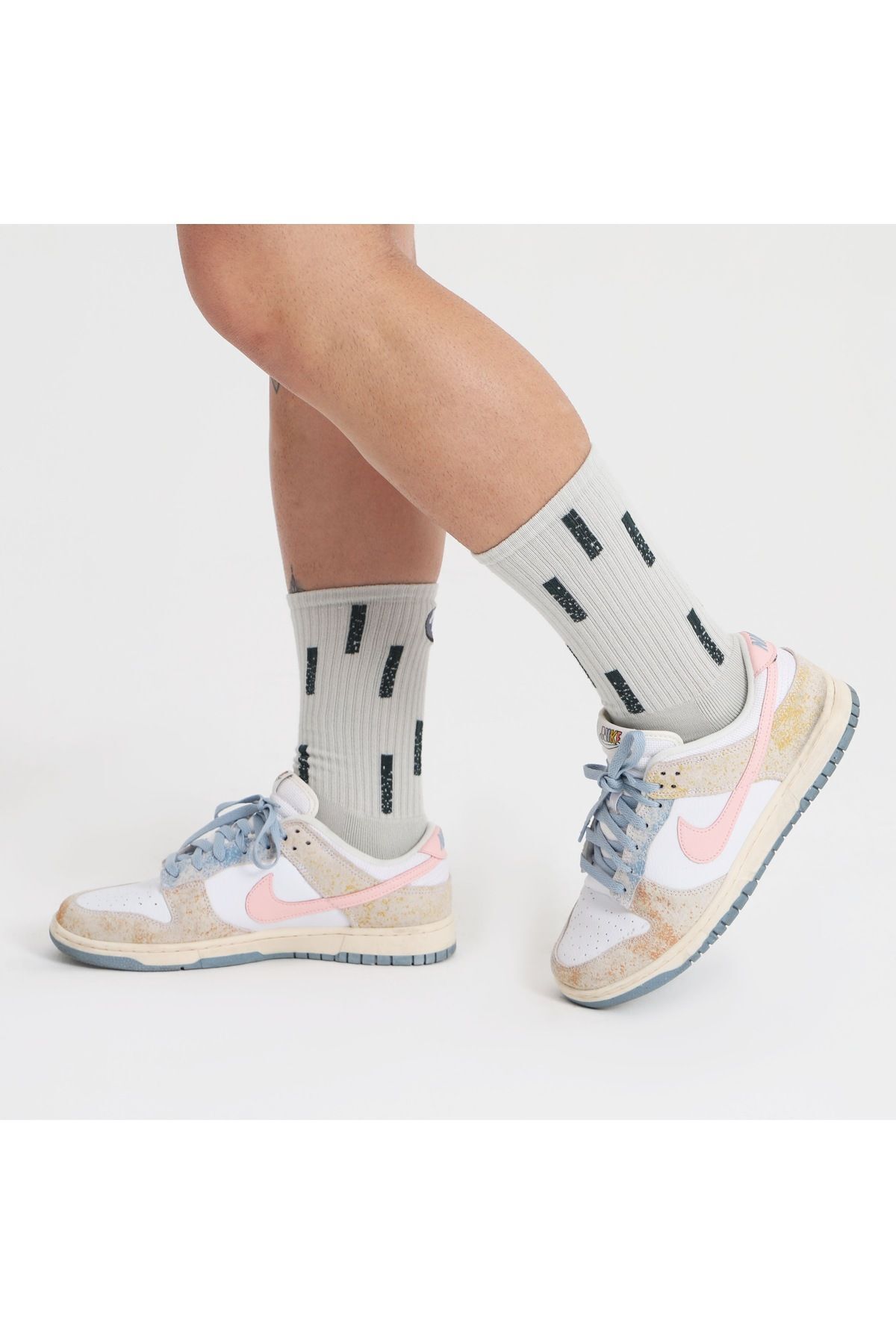 MONSIEUR CHAUSSETTE UNISEX ORGANİK PAMUKLU AYAK TABANI ÇİFT KAT HAVLU İÇEREN MONOLITH ÇORAP görsel 4