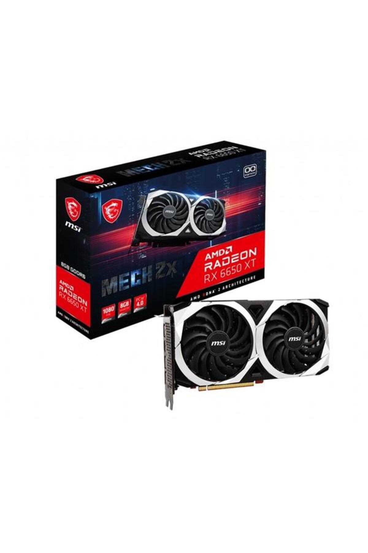 MSI 8GB RX6650XT MECH 2X 8G OC GDDR6 128bit PCIE 4.0 - Fiyatı