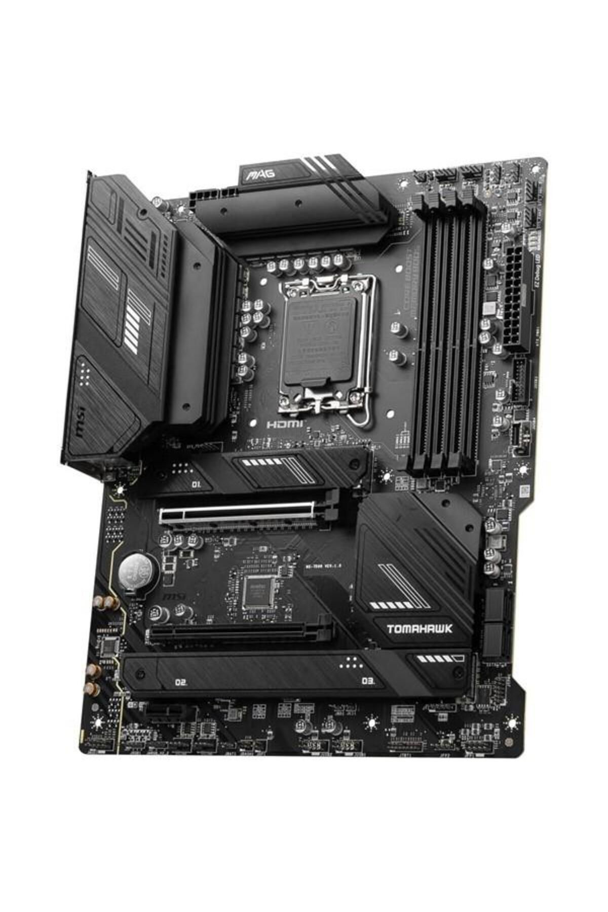 MSI-Mag B760 Tomahawk Wıfı Ddr5 Hdmı Dp Pcıe 16x V5.0 1700p Atx 4