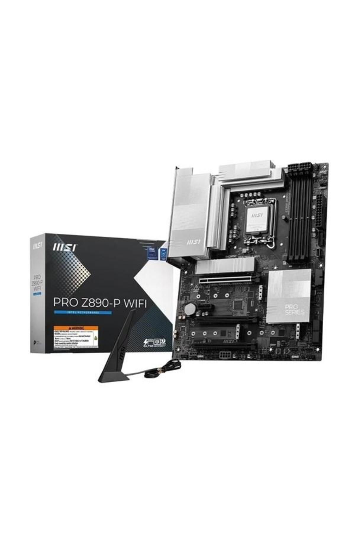 MSI-Pro Z890-P Wifi-7 Ddr5 Thunderbolt-Hdmi-Dp Pcie 5.0 1851P Atx 1